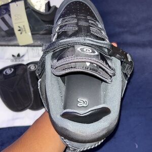 Back to school bad bunny forum low 1 black adidas